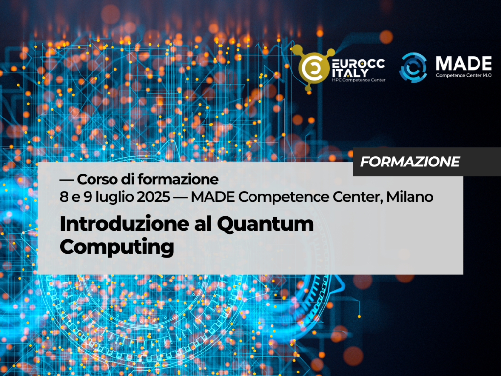 Corso di formazione EuroCC Italy su Quantum Computing