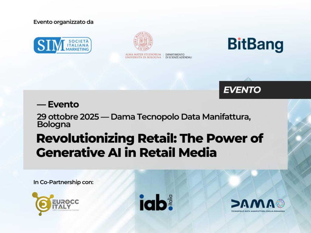 Seminario a Bologna su Retail Media e Gen-AI